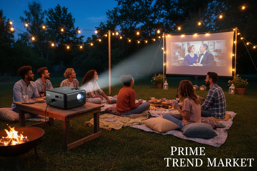 CinemaVision™ HY320 Mini Projector — 720P Android Smart Home Theater — Prime Trend Market