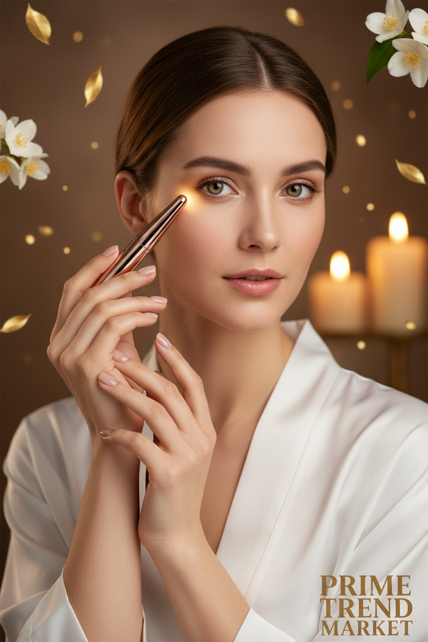Luxury EMS Eye Beauty Pen & Massager — Anti-Wrinkle, Dark Circle & Eye Bag Treatment — Prime Trend Market