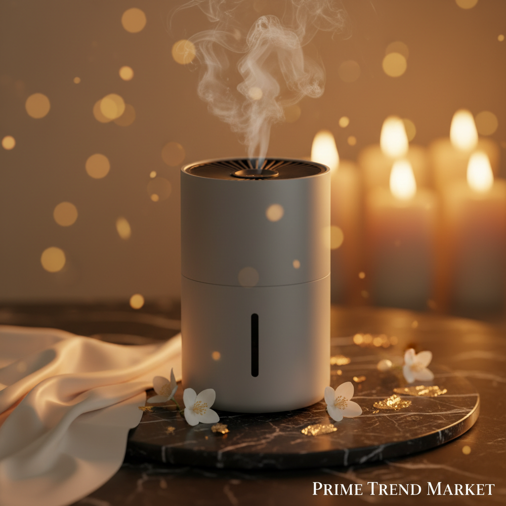 Mini Desktop Air Purifier — True HEPA Filter, PM2.5, Home & Office — Prime Trend Market