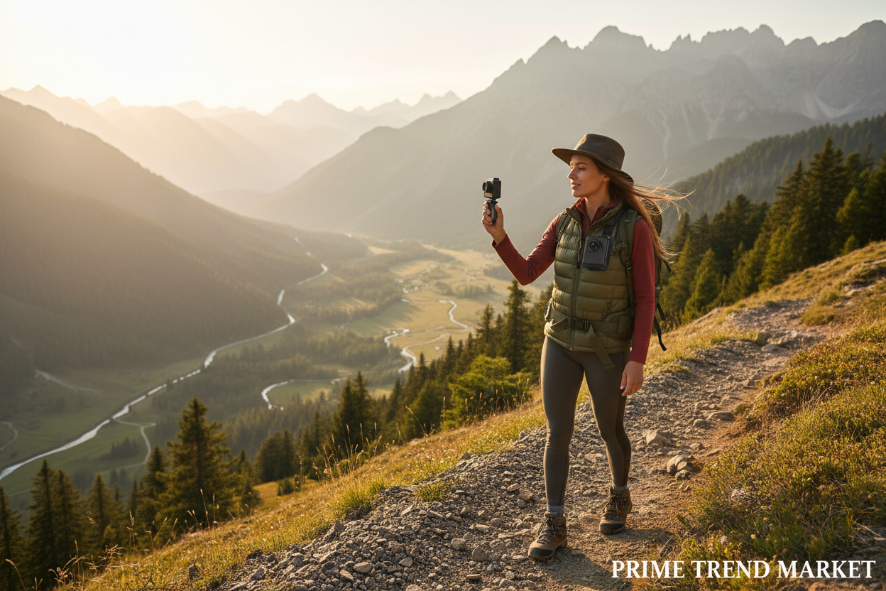 4K Anti-Shake Pocket Sports Vlogging Camera — Mini & Lightweight for Creators on the Move — Prime Trend Market