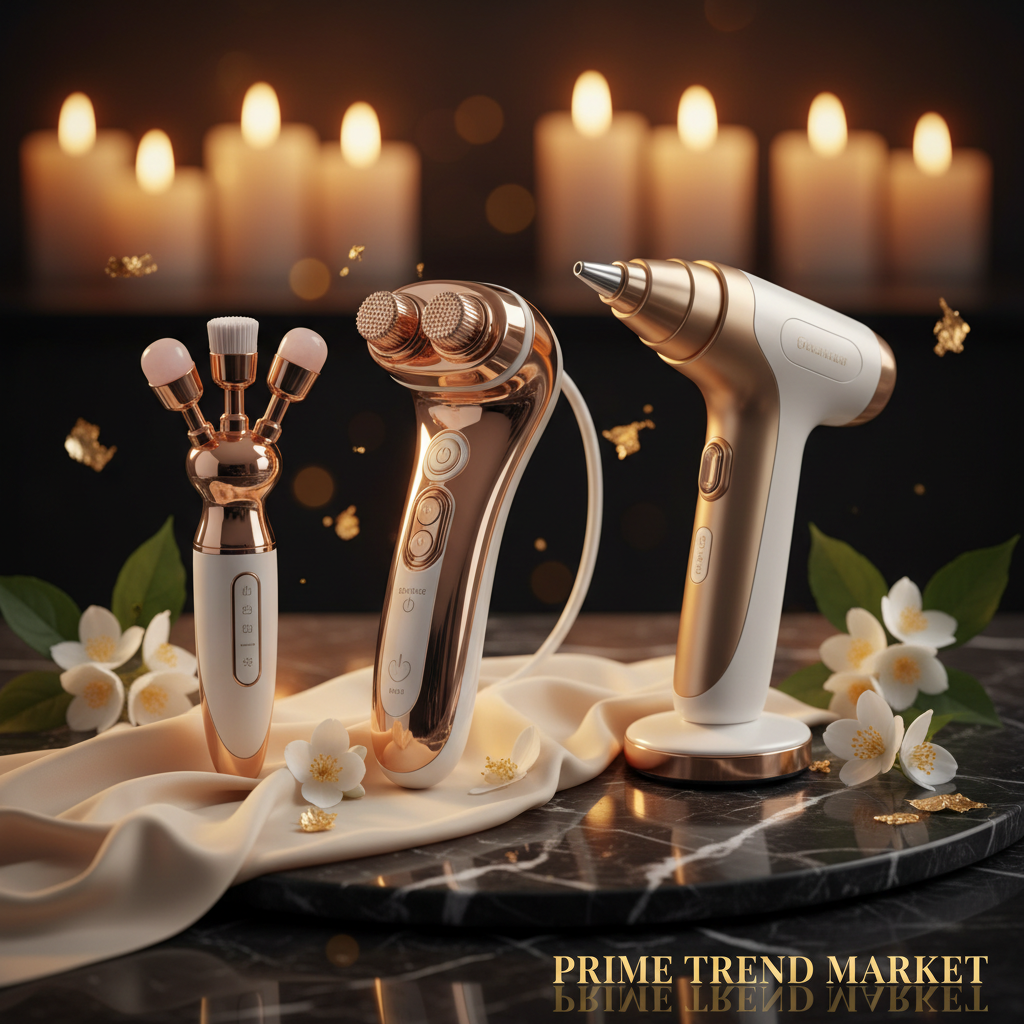 Luxury Full Face Rejuvenation Kit Bundle | RF Thermage + 6-in-1 Facial Massager + Collagen Gun EMS — Prime Trend Market