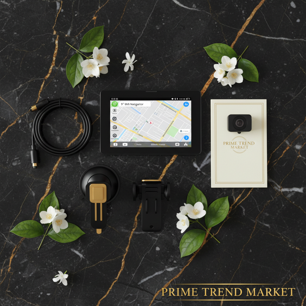 9" GPS Navigator + Dash Cam | 9" Touch Screen | Speed Camera Alerts | FM Transmitter | 16GB — Prime Trend Market