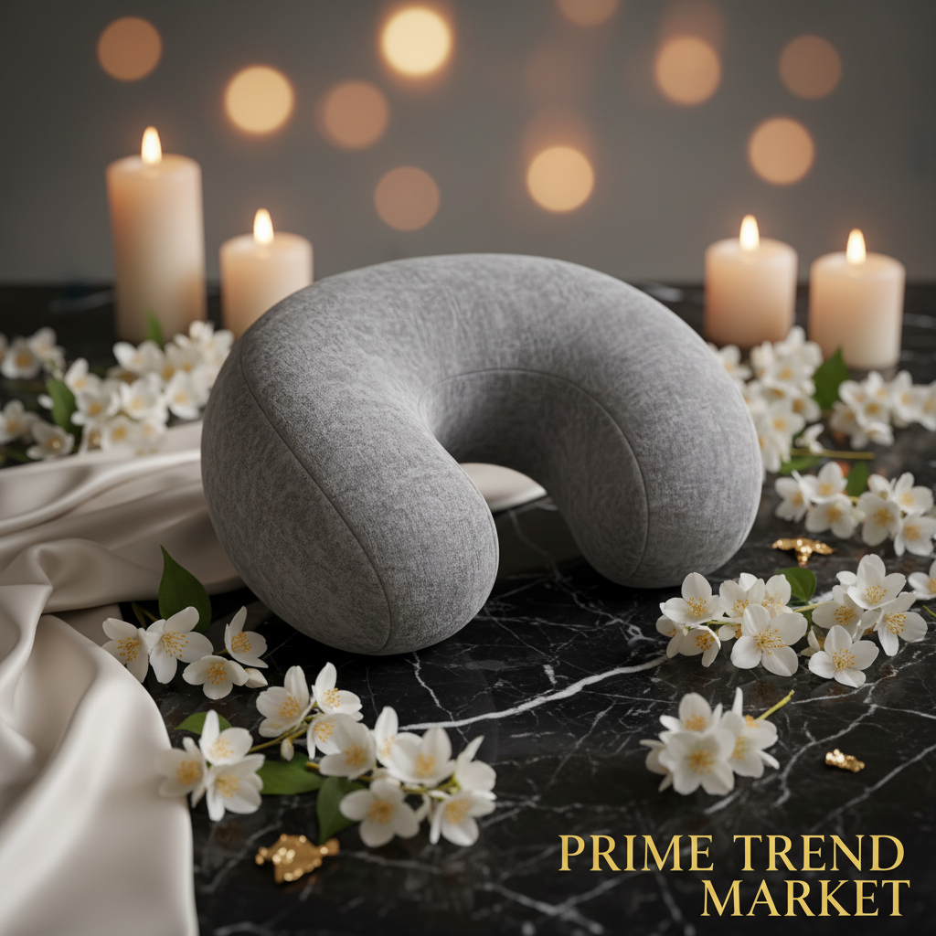 Luxury Smart Neck & Shoulder Massage Pillow — Cervical Spine Relief, Bluetooth, USB Rechargeable — Eliza & Tuan