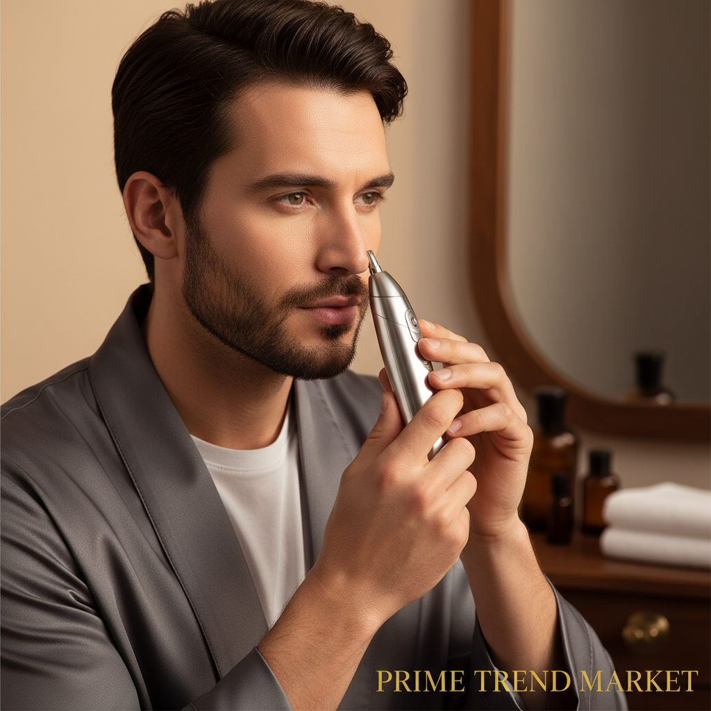 5-in-1 Electric Grooming Trimmer – Nose, Ear, Beard, Eyebrow & Mustache Hair Remover | Washable Head, Unisex — Prime Trend Market