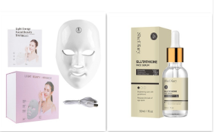 7-Color LED Photon Face Mask | Skin Rejuvenation & Glutathione Brightening Kit — Prime Trend Market