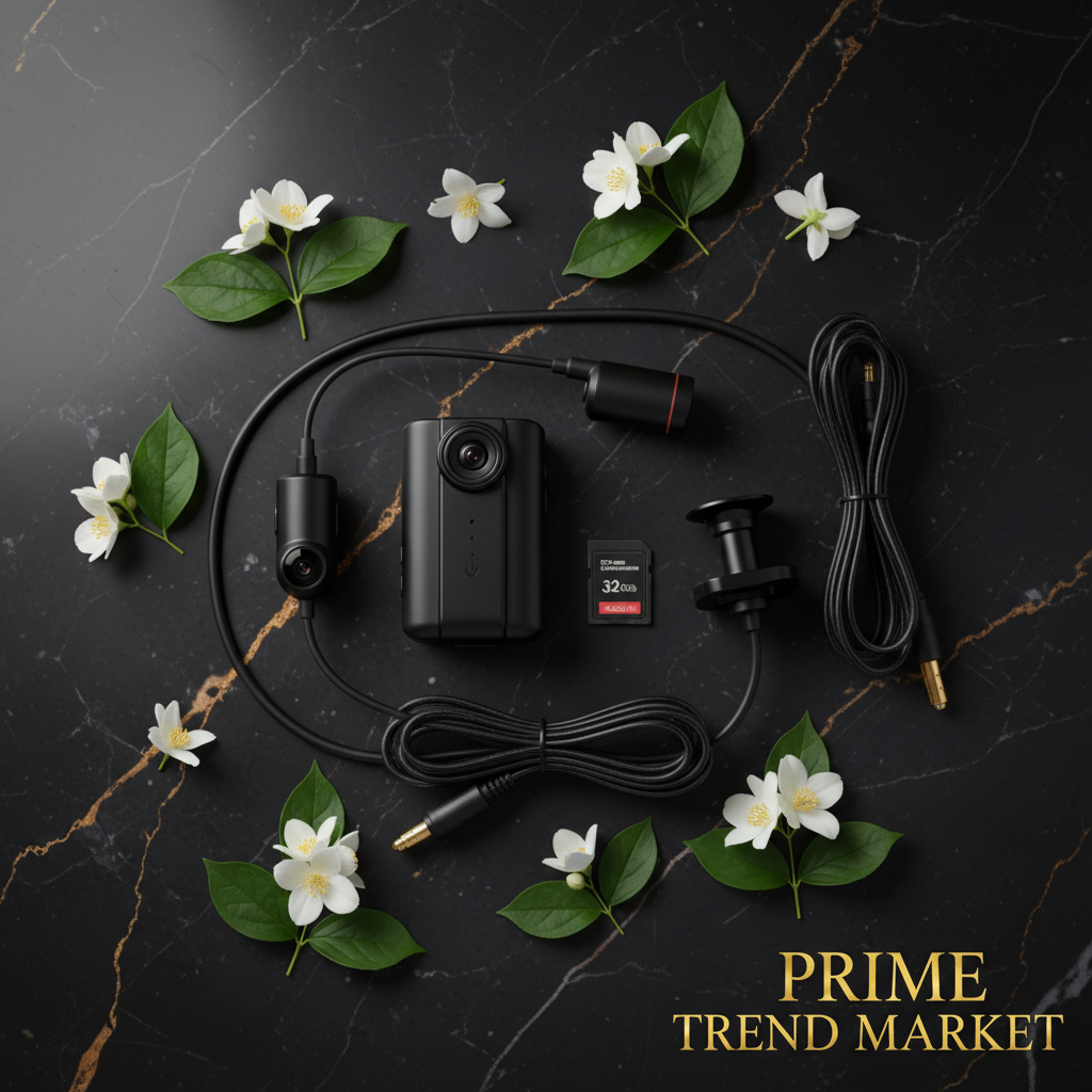 3-Channel Dash Cam Front Inside Rear | 32G MMC | G-Sensor | Parking Monitor | Loop Recording — Prime Trend Market