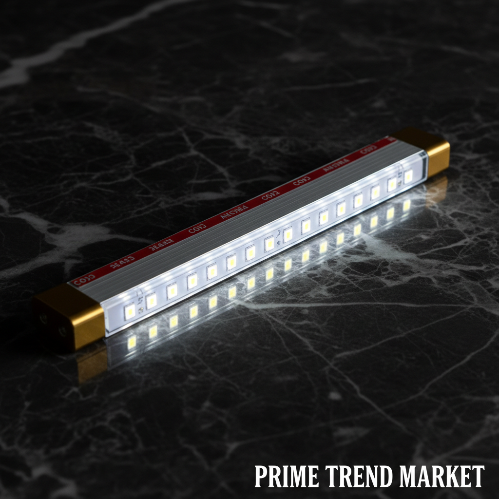 LED Daytime Running Lights for Cars — COB DRL Strip, IP45 Waterproof, 12V, 2Pcs — Eliza & Tuan