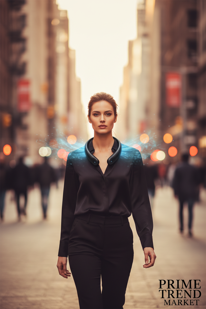 AirWear™ Wearable Negative Ion Neck Air Purifier — Portable Personal Air Purifier for Clean Air Anywhere — Prime Trend Market