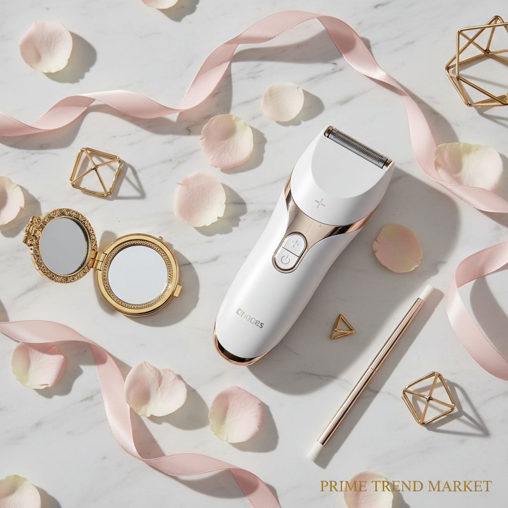 3-in-1 Women's Electric Shaver & Facial Trimmer – USB Rechargeable, IPX7 Waterproof, Full Body Hair Removal — Prime Trend Market