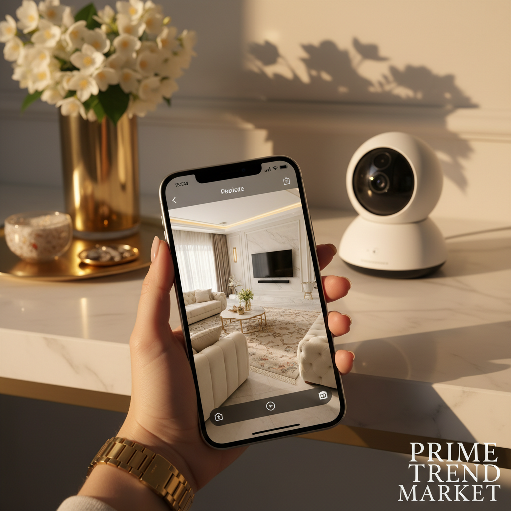 Smart WiFi Security Camera | 3MP HD Baby Monitor + Pan-Tilt Remote Control — Prime Trend Market