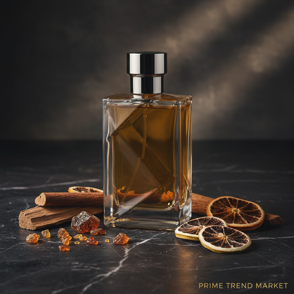 Chained Eau de Cologne for Men — Amber Wood & Woody Citrus | Long-Lasting | 3.4 fl oz (100ml) — Prime Trend Market