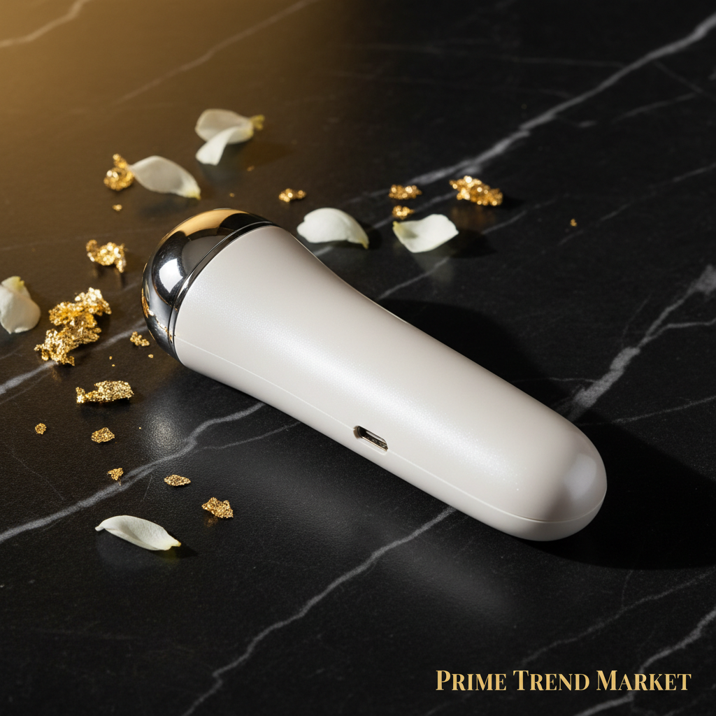 Luxury Iontophoresis Facial Beauty Device — Ion + Vibration + Heat Skin Radiance & Renewal — Eliza & Tuan