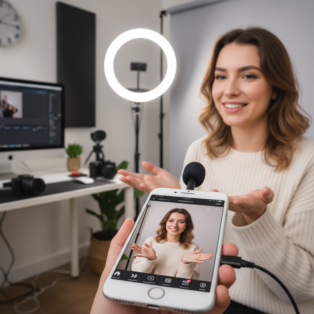 Mobile Phone Microphone — Plug-In Lavalier Mic for iPhone & Android — Prime Trend Market