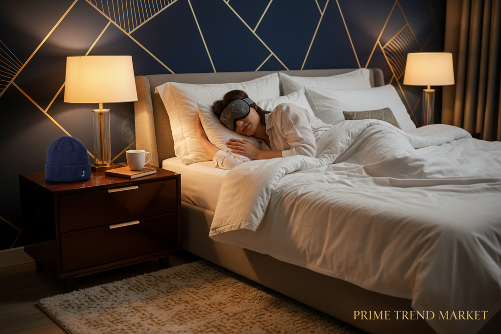 Sleep Audio Bundle – Bluetooth Sleep Headband + Music Hat | Wireless Comfort Sound Set