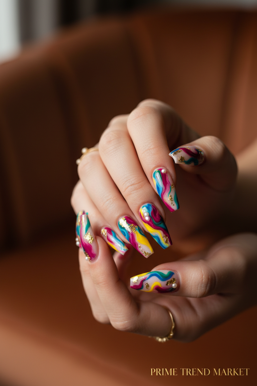Finished Ballet Press-On Nails — Wearable Fake Nails | 46 Styles — Prime Trend Market