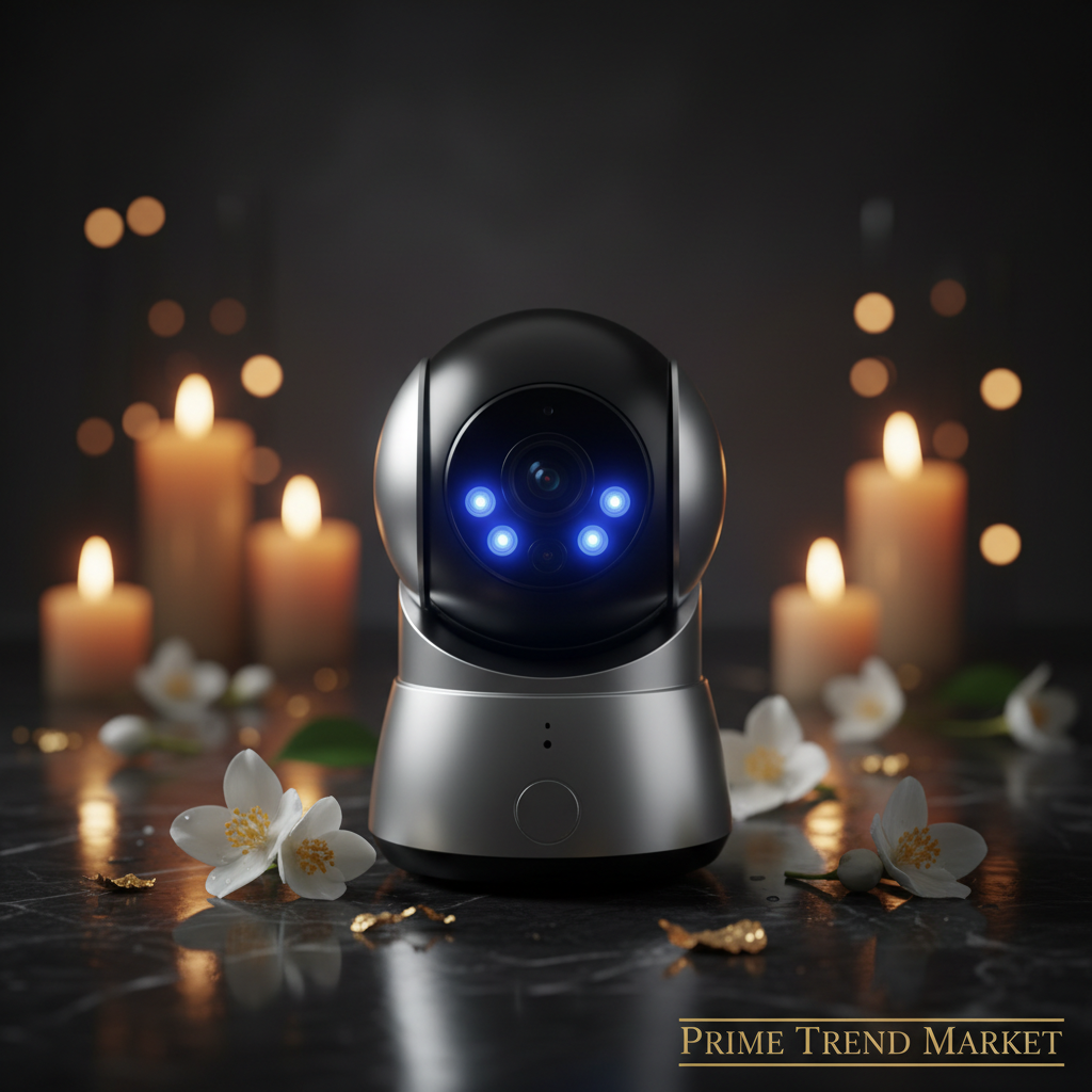 Smart PTZ WiFi Security Camera Pro | AI Tracking 350° Pan + Night Vision + 128GB — Prime Trend Market