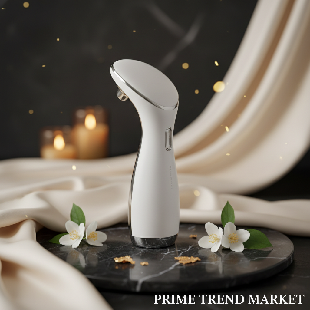 Luxury Neck Lifting & Firming Massager — EMS Color Light Therapy, Nasolabial Line Reducer & USB Rechargeable Beauty Device — Eliza & Tuan