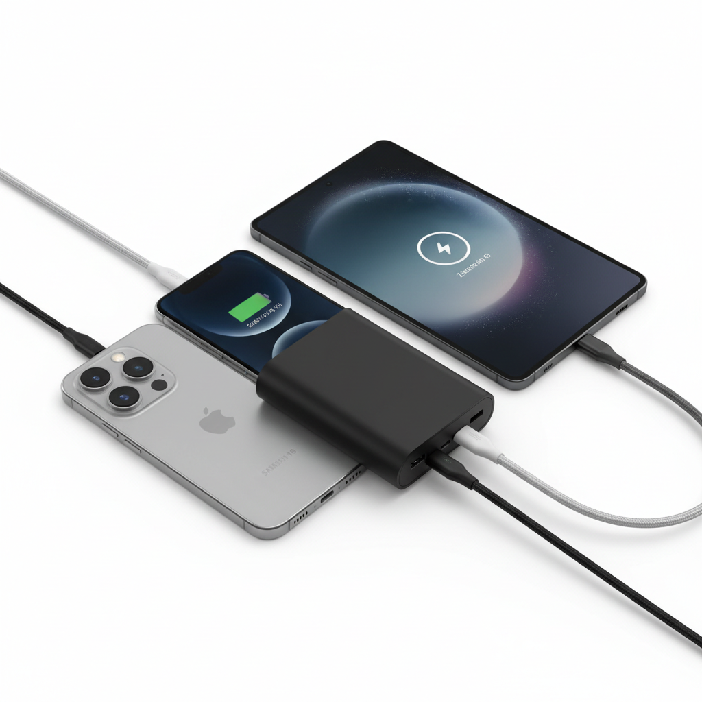 Fast Charging Power Bank — 20000mAh & 30000mAh with USB-C Cable — Prime Trend Market