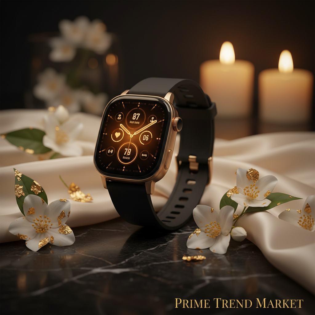 Advanced Health Monitoring Smartwatch — Non-Invasive Blood Glucose, ECG, Blood Pressure & More — Prime Trend Market