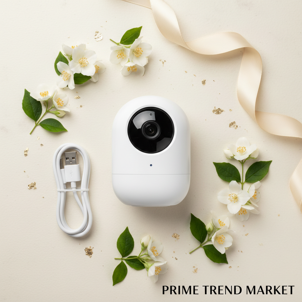 1080P HD Wireless WiFi Smart Surveillance Camera — 2MP Night Vision & Motion Alert — Prime Trend Market