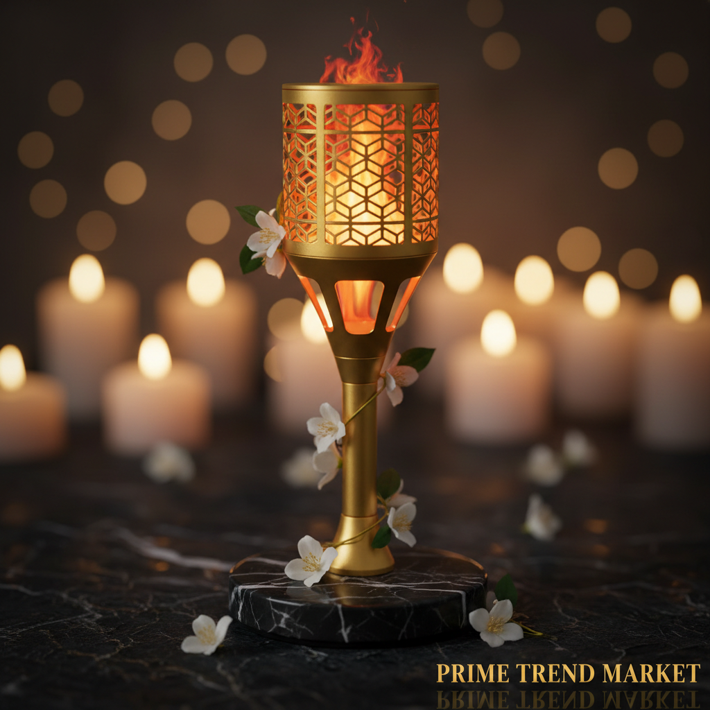 Luxury Party Speaker Bundle | RGB Party Speaker + LED Flame Torch + Dancing Water LED Speaker — Eliza & Tuan