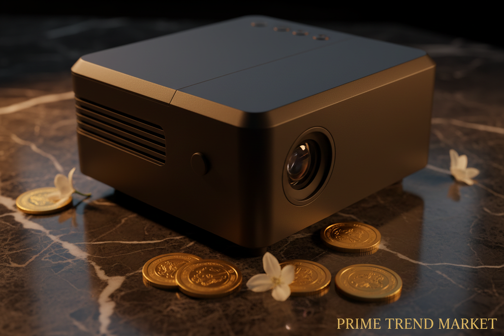 KaraokeMax™ HD Home Theater Projector — 720P with Built-In Microphone for Movie & Party Nights — Prime Trend Market