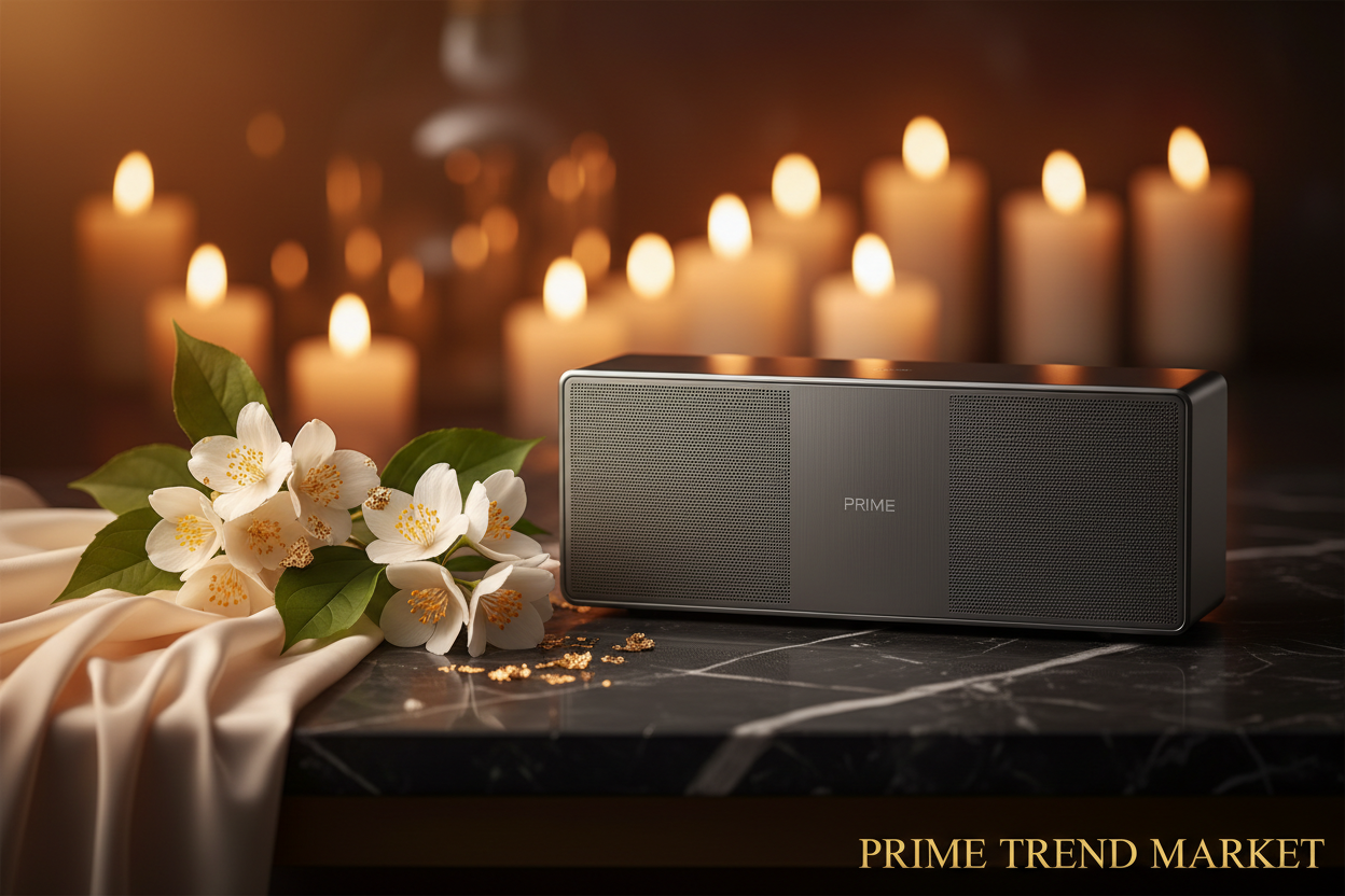 SoundElite™ 17-Inch Compact Soundbar — 80W Surround Sound & Bluetooth 5.0 Home Theater Audio — Eliza & Tuan