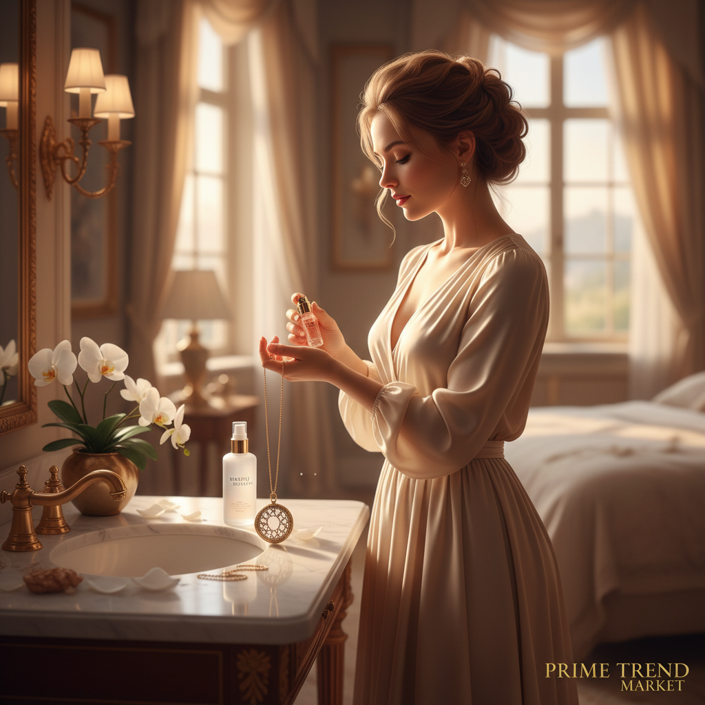 Fragrance Layering Set — Body Mist + Roller Perfume + Aromatherapy Locket — Prime Trend Market