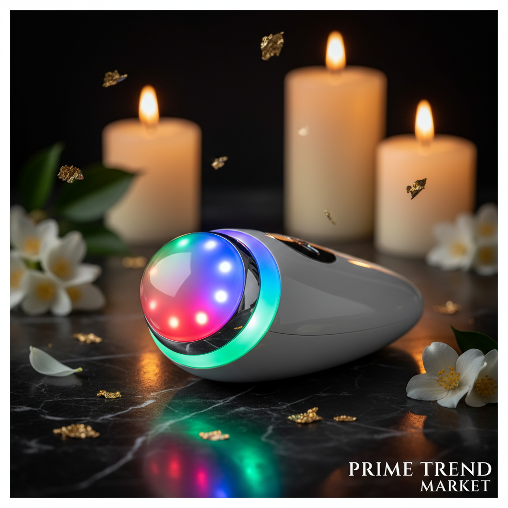 Luxury 6-in-1 EMS Skin Rejuvenation Beauty Device — Color Light Therapy, Lifting, Cleansing & Massage — Eliza & Tuan