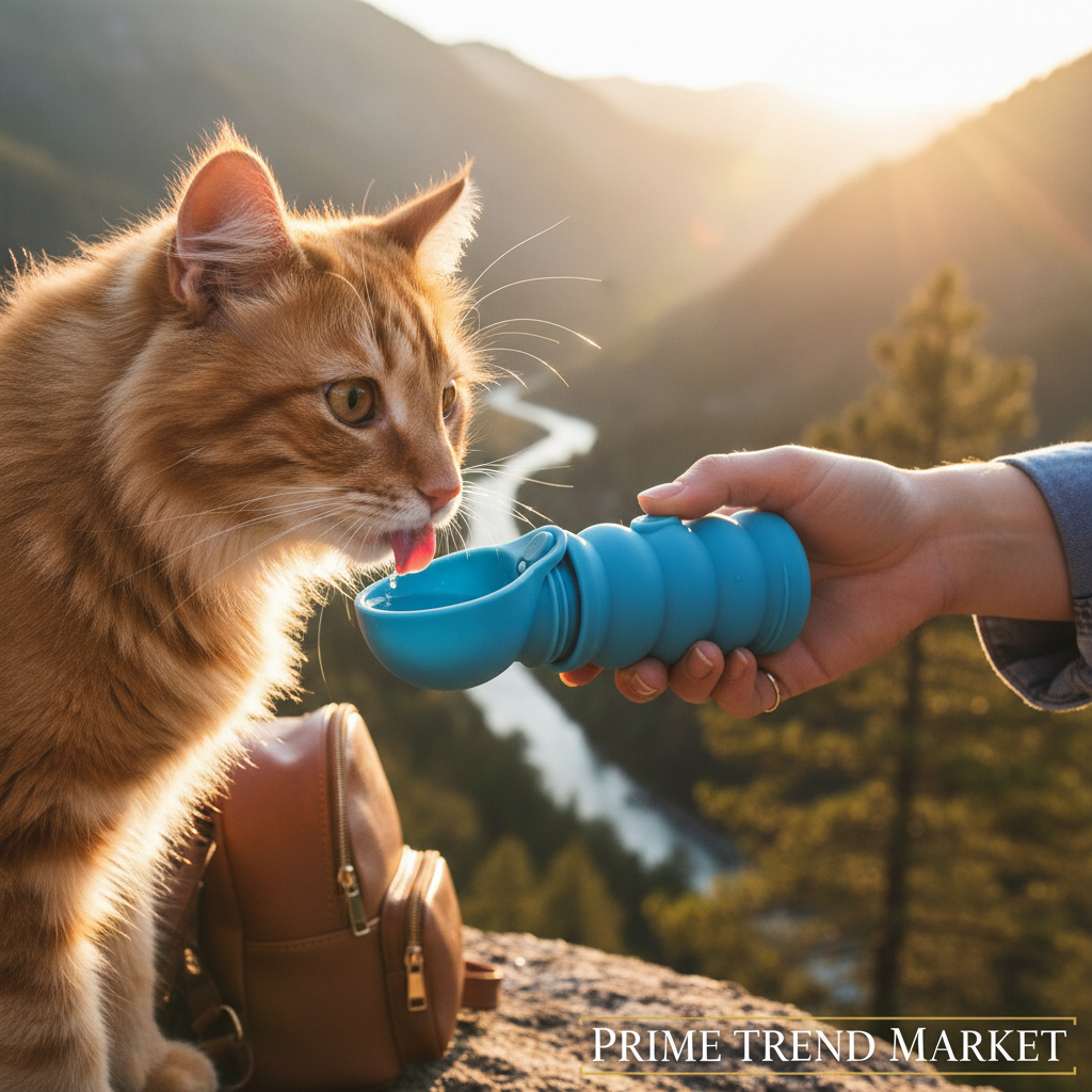 PawTravel Luxury Pet Travel Bundle | Carrier + Water Bottle + Travel Bowl — Prime Trend Market