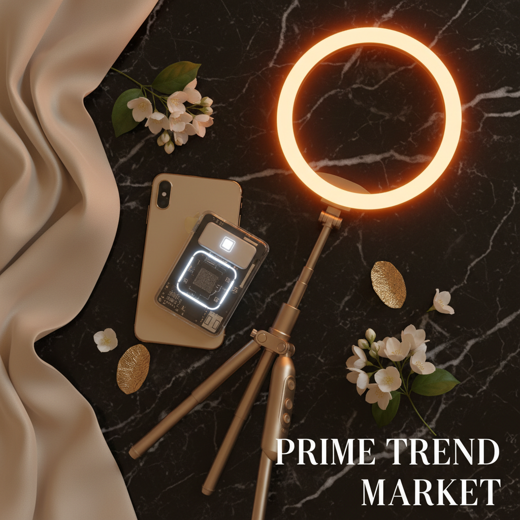 Ultimate Phone Bundle | Magnetic Power Bank + 3-in-1 Selfie Stick Tripod with LED Ring Light — Prime Trend Market