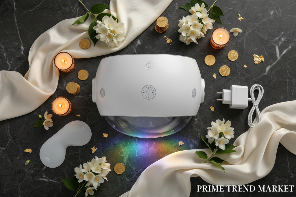 LumiDome™ PDT LED Photon Face Mask Therapy Dome — 7-Color Full Face Light Therapy Device — Prime Trend Market