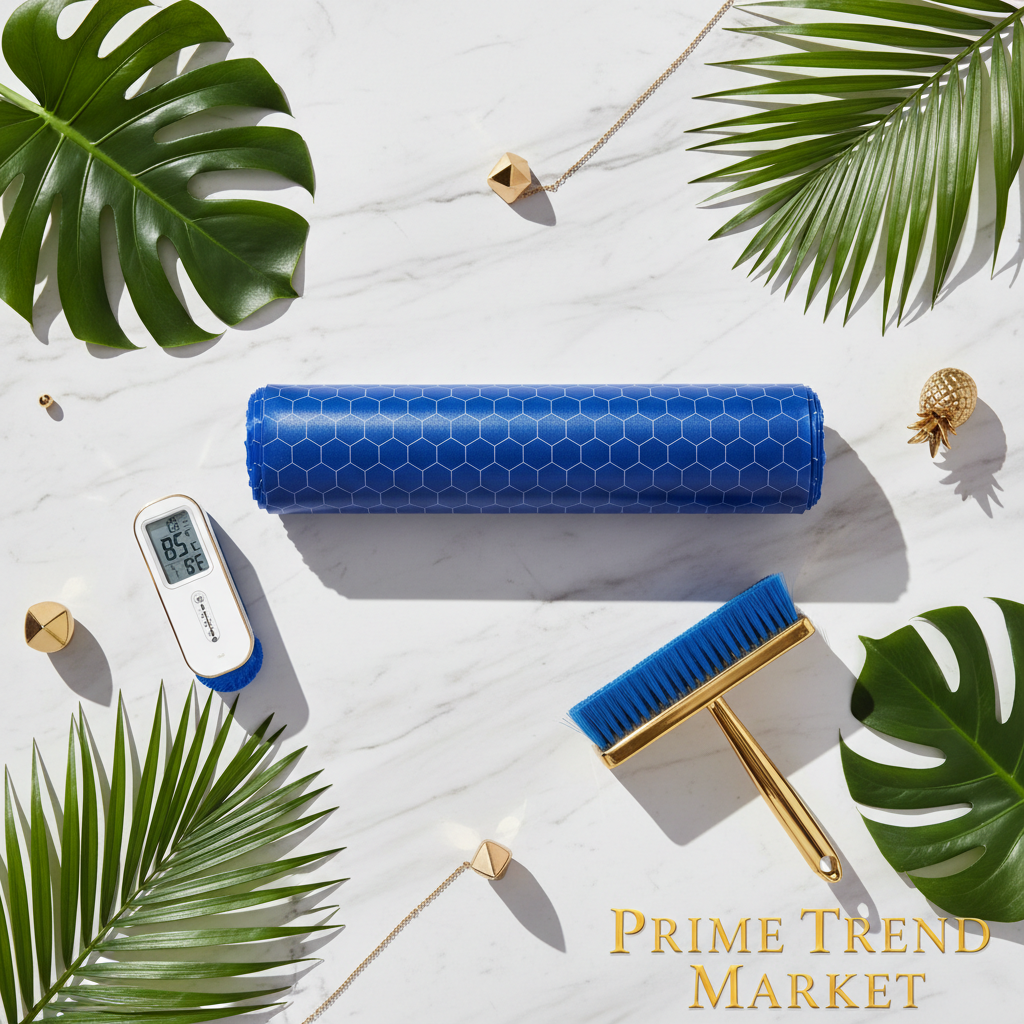 Luxury Summer Pool Complete Bundle | Inflatable Pool + Solar Cover + Thermometer + Cleaning Brush — Prime Trend Market
