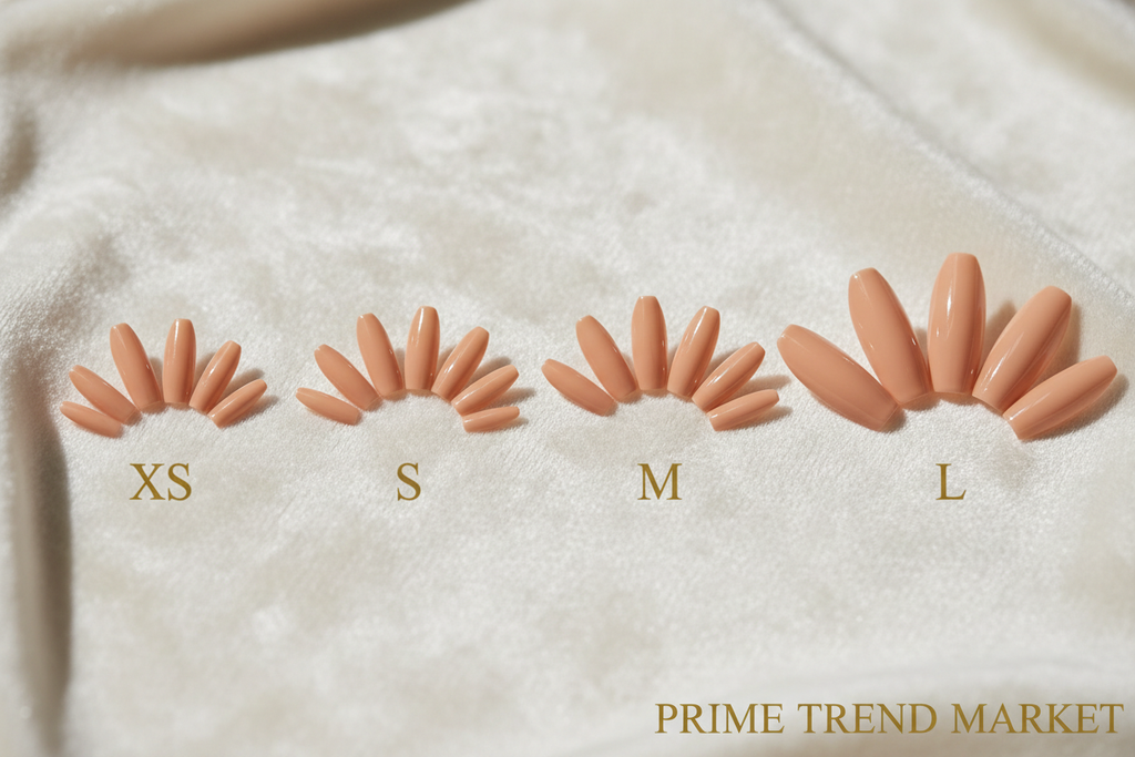 Nude Stiletto Press-On Nails — Wearable Fake Nails | XS S M L — Prime Trend Market