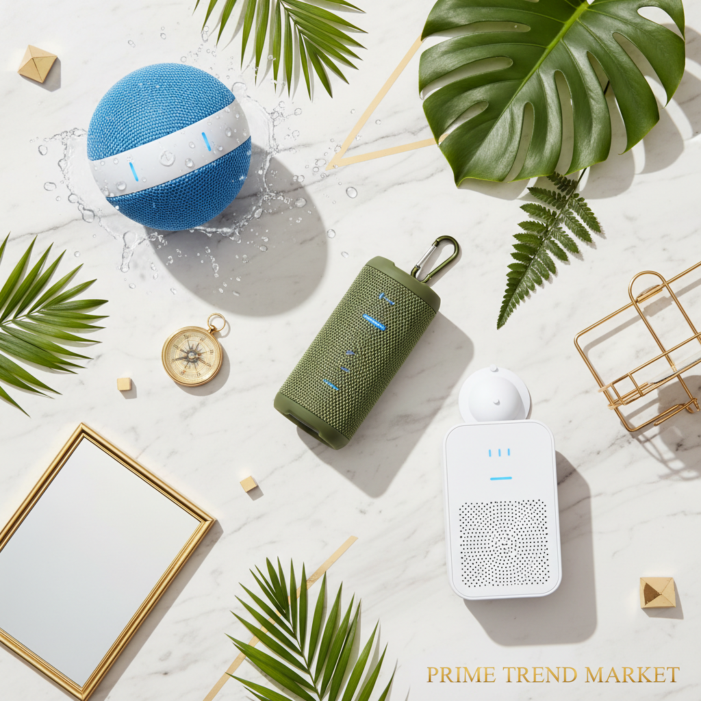 Luxury Outdoor Adventure Speaker Bundle | Floating Pool Speaker + Hiking Speaker + Shower Speaker — Prime Trend Market
