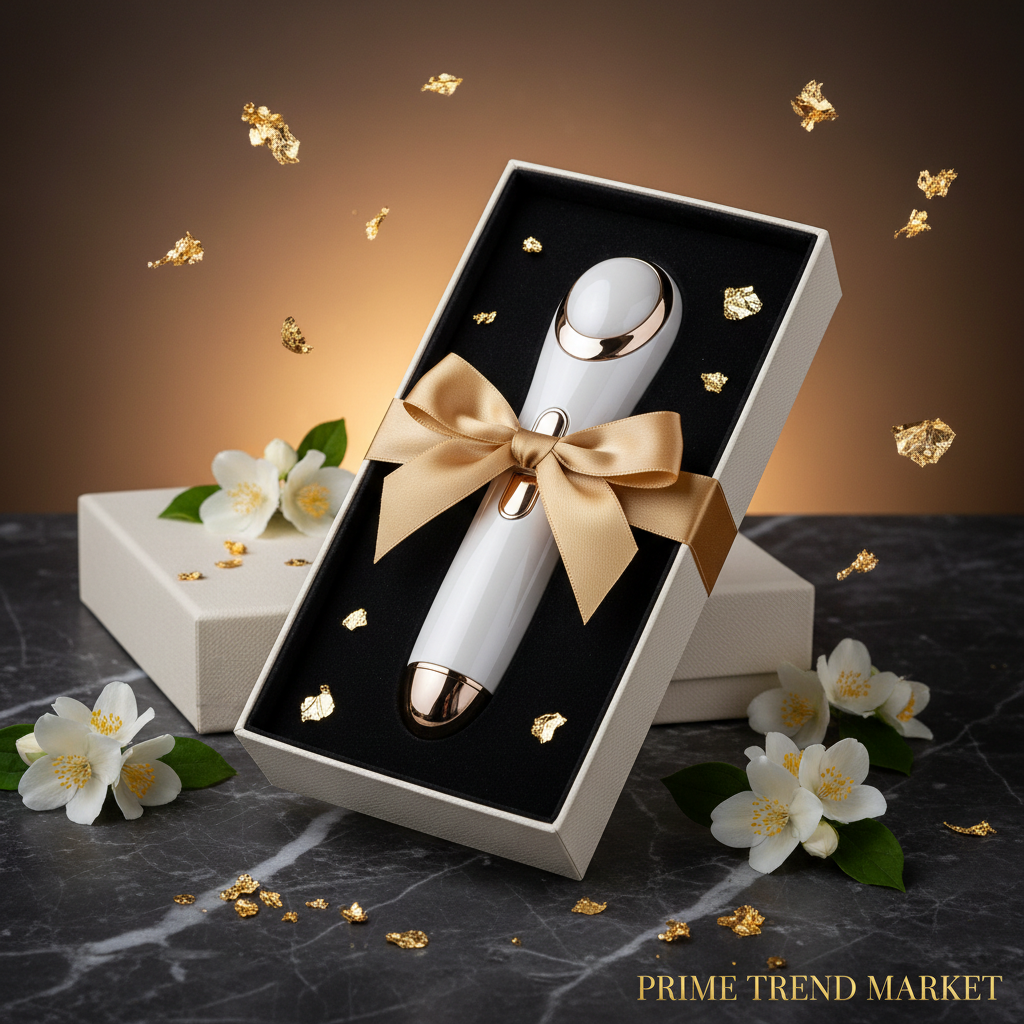 Luxury 6-in-1 EMS Skin Rejuvenation Beauty Device — Color Light Therapy, Lifting, Cleansing & Massage — Eliza & Tuan