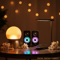 Home Vibe Bundle | Sunset Projection Lamp + RGB Gaming Speaker + LED Desk Lamp Charger — Prime Trend Market