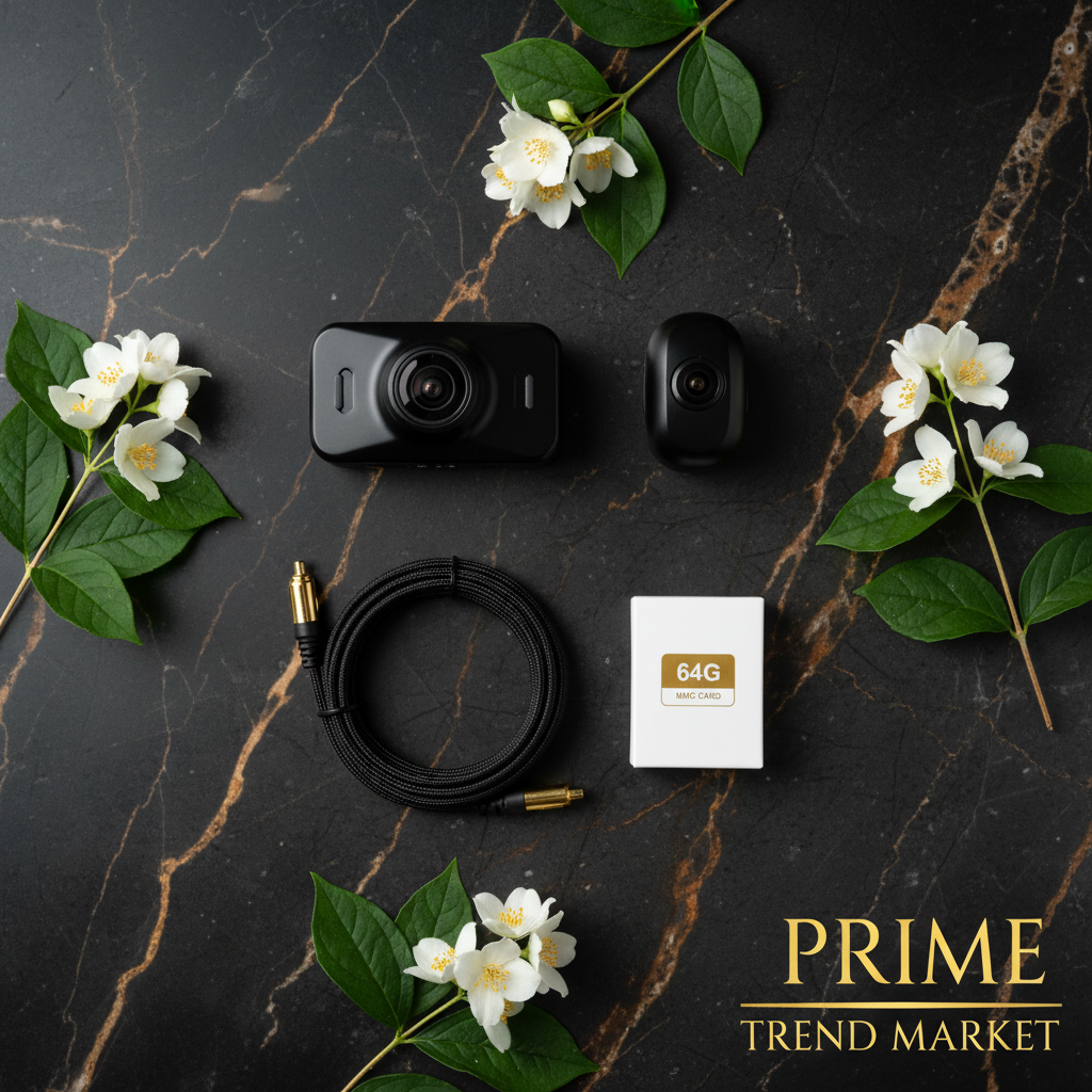 WiFi 3-Channel Dash Cam 1080P | 170° Wide Angle | Reversing Visual | 64G MMC Included — Prime Trend Market