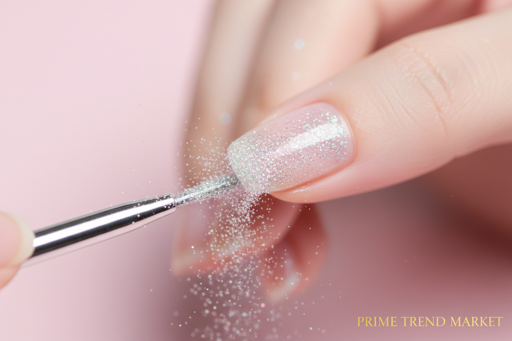 Crystal Diamond Nail Powder — Glitter Chrome Sequin Dust for Gel Nails | 6 Shades — Prime Trend Market