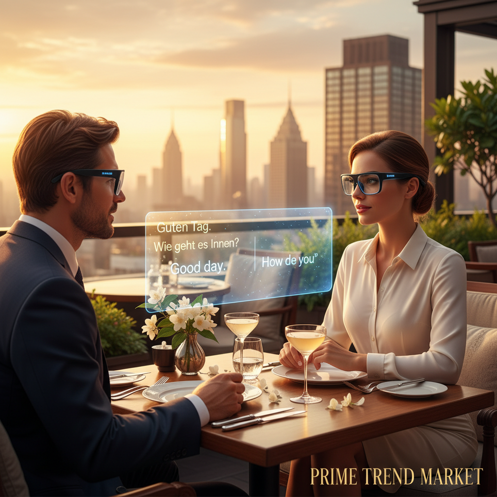 AI Smart Glasses — 8MP Camera, 139-Language Translation & Voice Assistant — Prime Trend Market