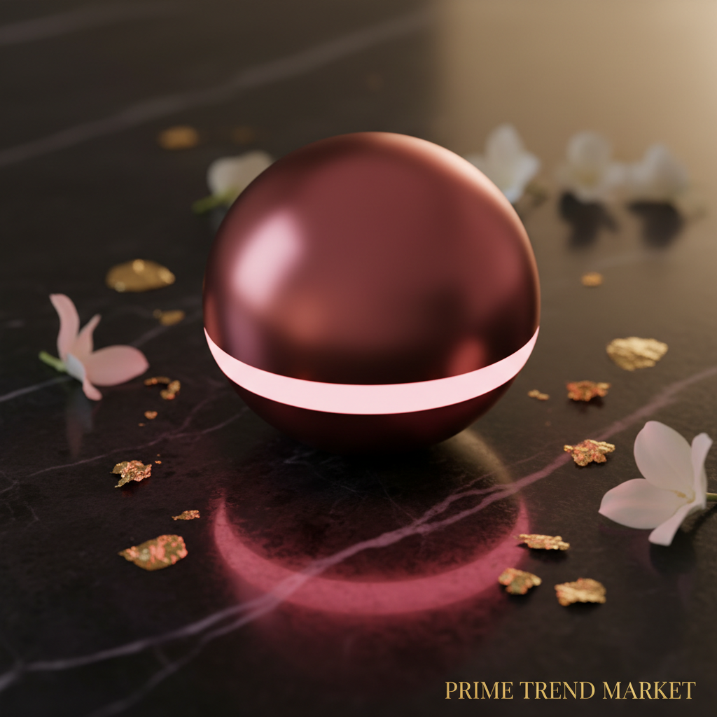 Luxury EMS Micro-Current Facial Massage Ball — Electric Roller Massager for Face Lifting, Contouring & Skin Rejuvenation — Prime Trend Market