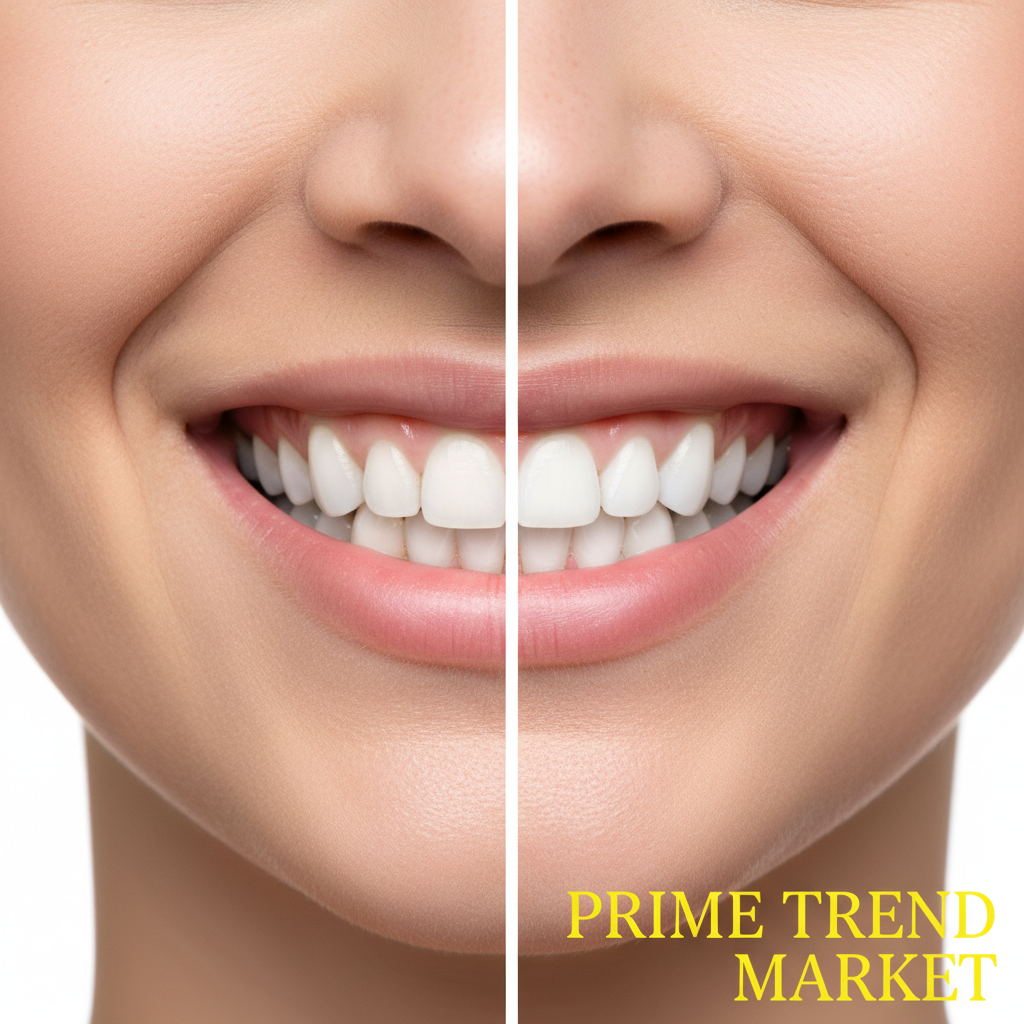 Professional Teeth Whitening Strips — Enamel-Safe, Deep Stain Removal, Bright Smile in Days — Prime Trend Market