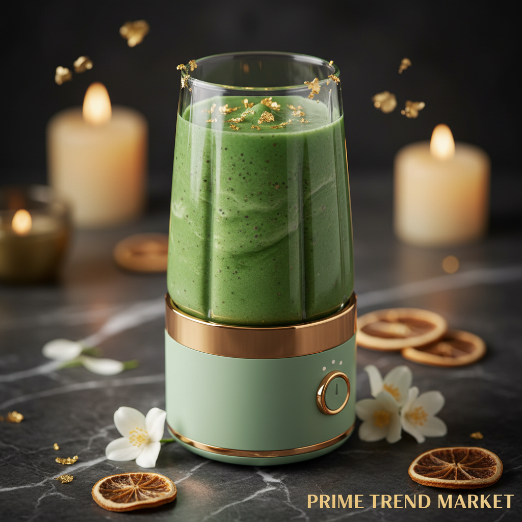 Luxury Portable Rechargeable Juice Blender — Compact Handheld Smoothie Maker for Travel & Home — Eliza & Tuan