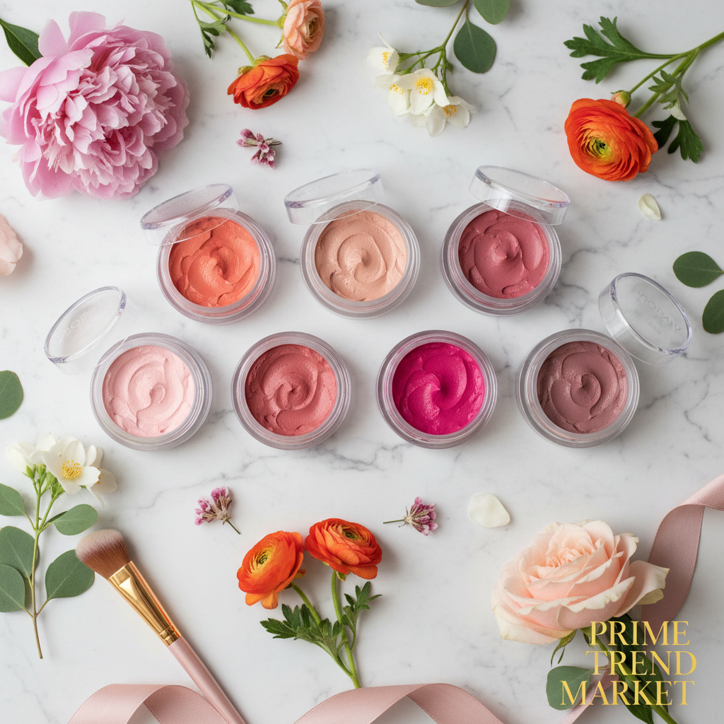 Mousse Blush Cream — Lightweight, Long-Lasting | 8 Shades + Set — Prime Trend Market