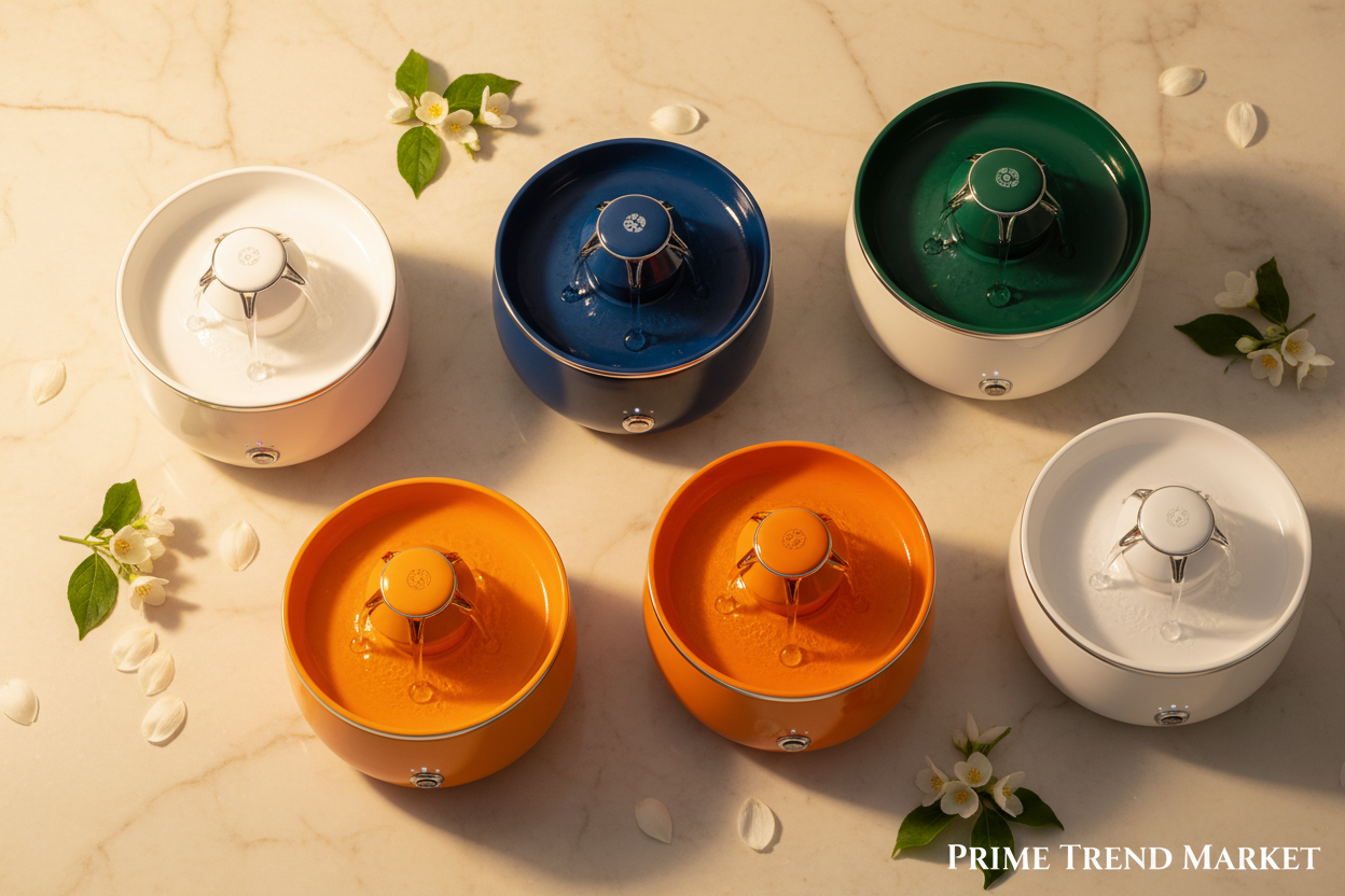 Luxury Automatic Circulation Cat Water Fountain — Smart USB, 7 Colors & Filter Bundle — Prime Trend Market