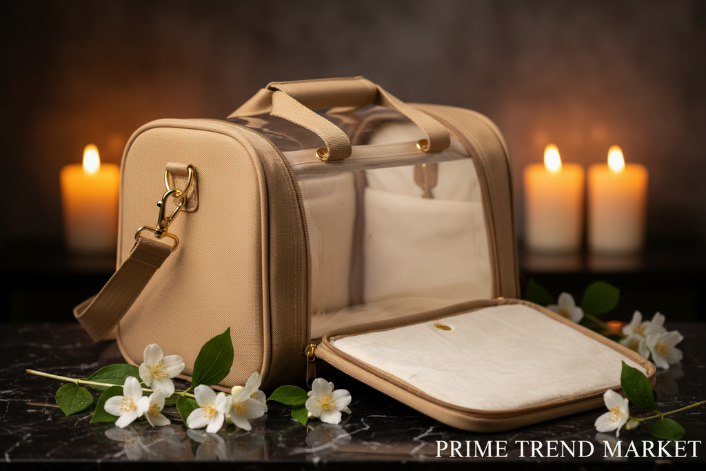 Luxury Transparent Breathable Foldable Pet Carrier Bag – Outdoor Cat & Dog Bag — Prime Trend Market