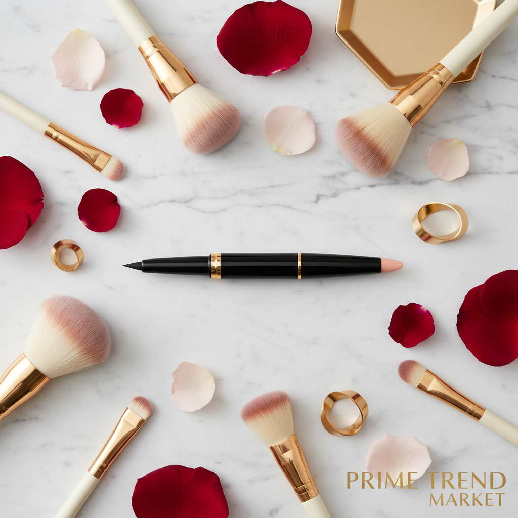 4-in-1 Multifunctional Makeup Pen – Eyeliner, Lip Liner, Brow Pencil & Highlighter | Travel-Ready Beauty Pen — Prime Trend Market