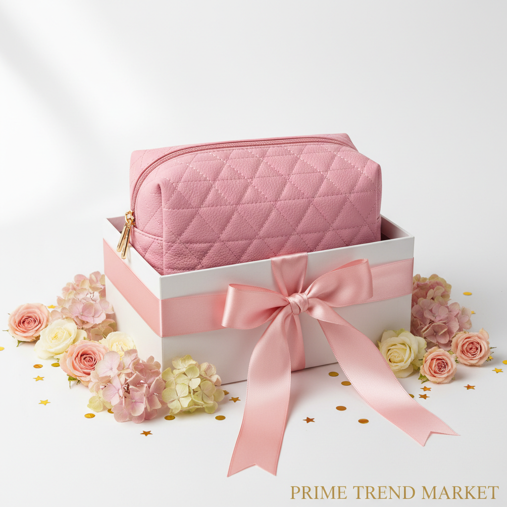 Waterproof Travel Cosmetic Bag — Multi-grid Divider Toiletry & Makeup Organizer — Prime Trend Market