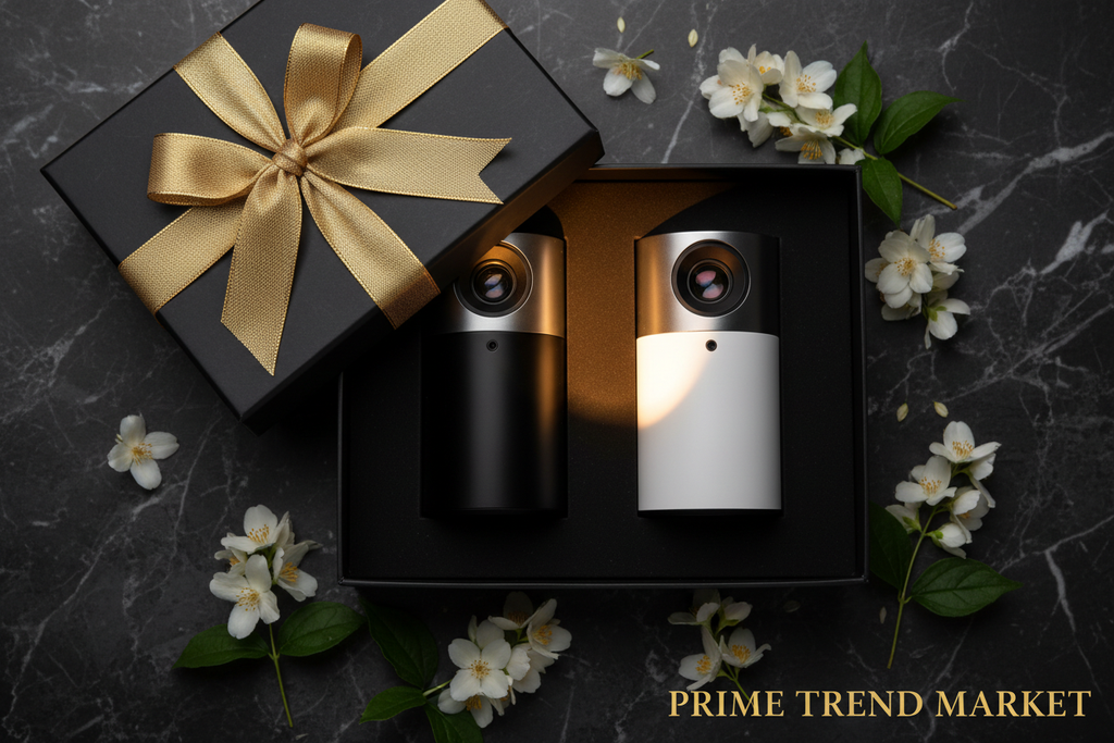 CinemaVision™ PTZ Mini Projector — 720P Smart Home Theater with Pan-Tilt Design — Prime Trend Market