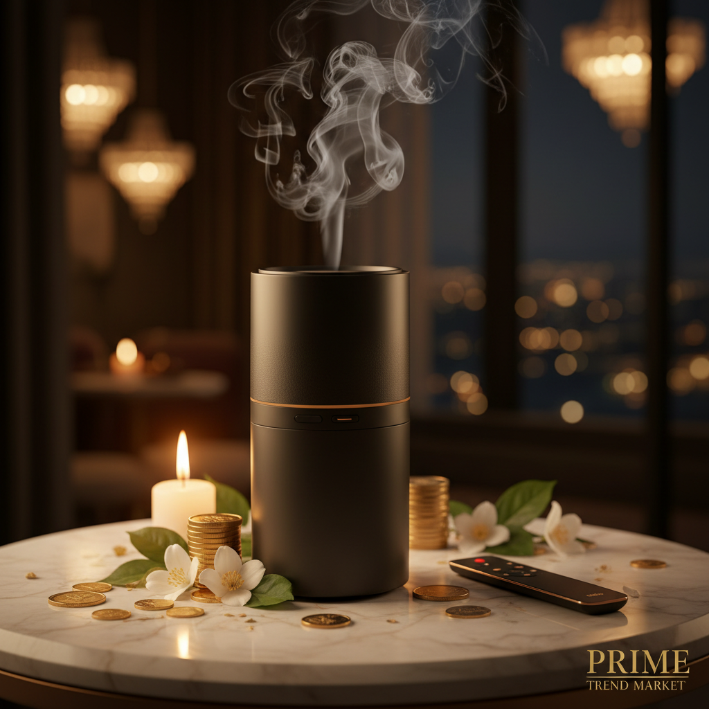Luxury Hotel-Grade Aroma Diffuser | 100m² Remote Control Ultrasonic Essential Oil Diffuser — Prime Trend Market